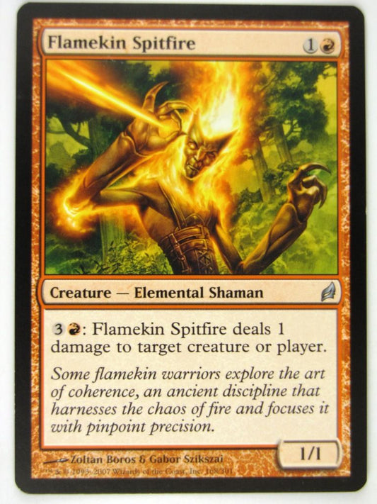 MTG Magic: the Gathering Cards: FLAMEKIN SPITFIRE: LRW