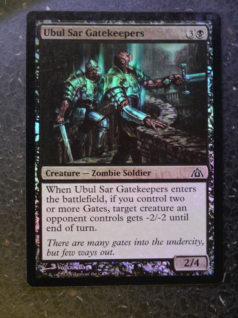 MTG Magic Cards: UBUL SAR GATEKEEPERS FOIL # 4I91