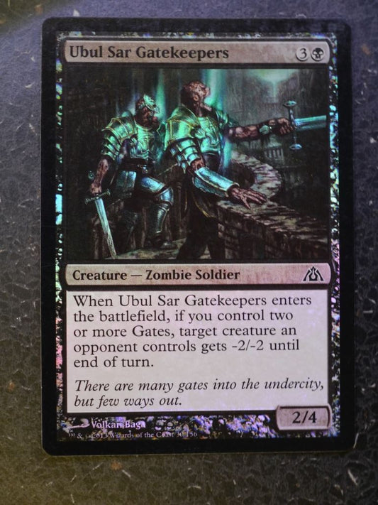 MTG Magic Cards: UBUL SAR GATEKEEPERS FOIL # 4I91