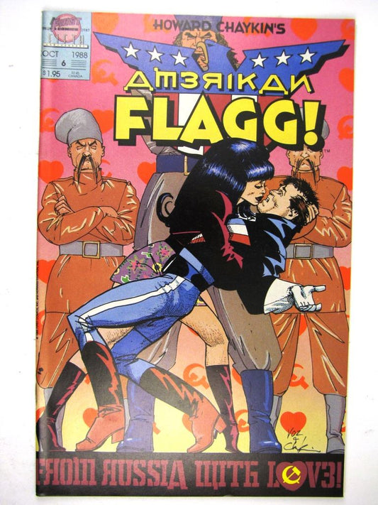 First Comics: AMERICAN FLAGG! #6 OCTOBER 1988 # 20I18