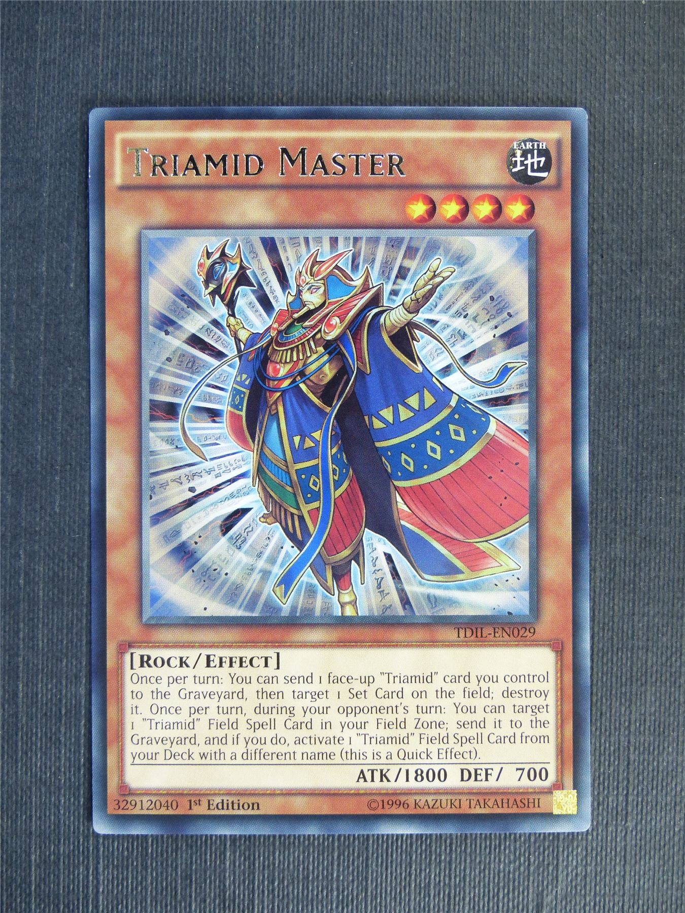 Triamid Master TDIL Rare - 1st ed - Yugioh Cards #16I