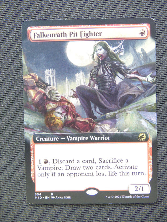 Falkenrath Pit Fighter Extended Art - Innistrad - Mtg Card #3KI