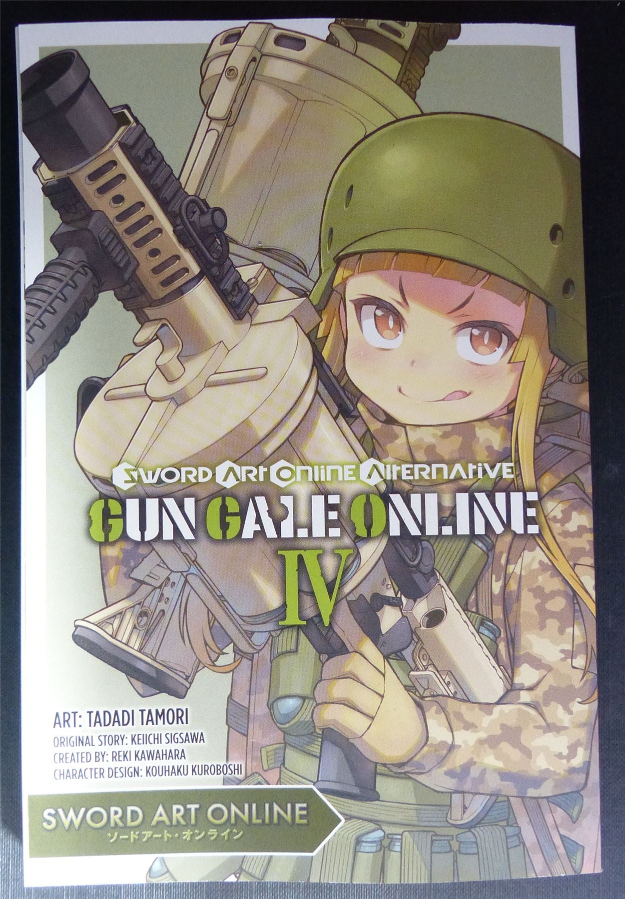SWORD Art Online: Gun Gale Online IV - Feb 2022 - Yen Press Manga #6R5