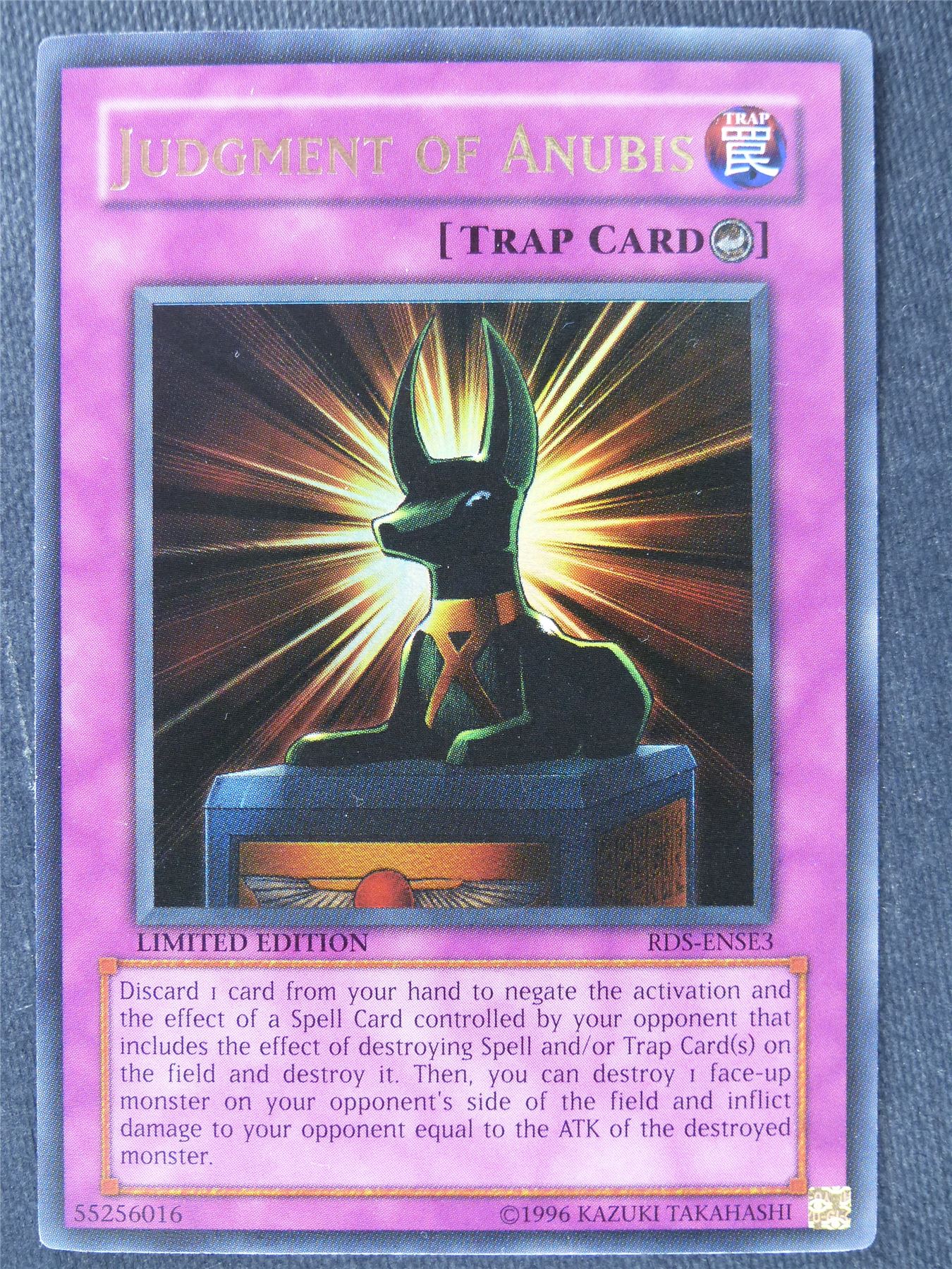 Judgment of Anubis RDS Ultra Rare - limited ed - Yugioh Cards #TH