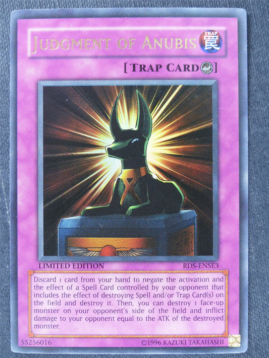 Judgment of Anubis RDS Ultra Rare - limited ed - Yugioh Cards #TH