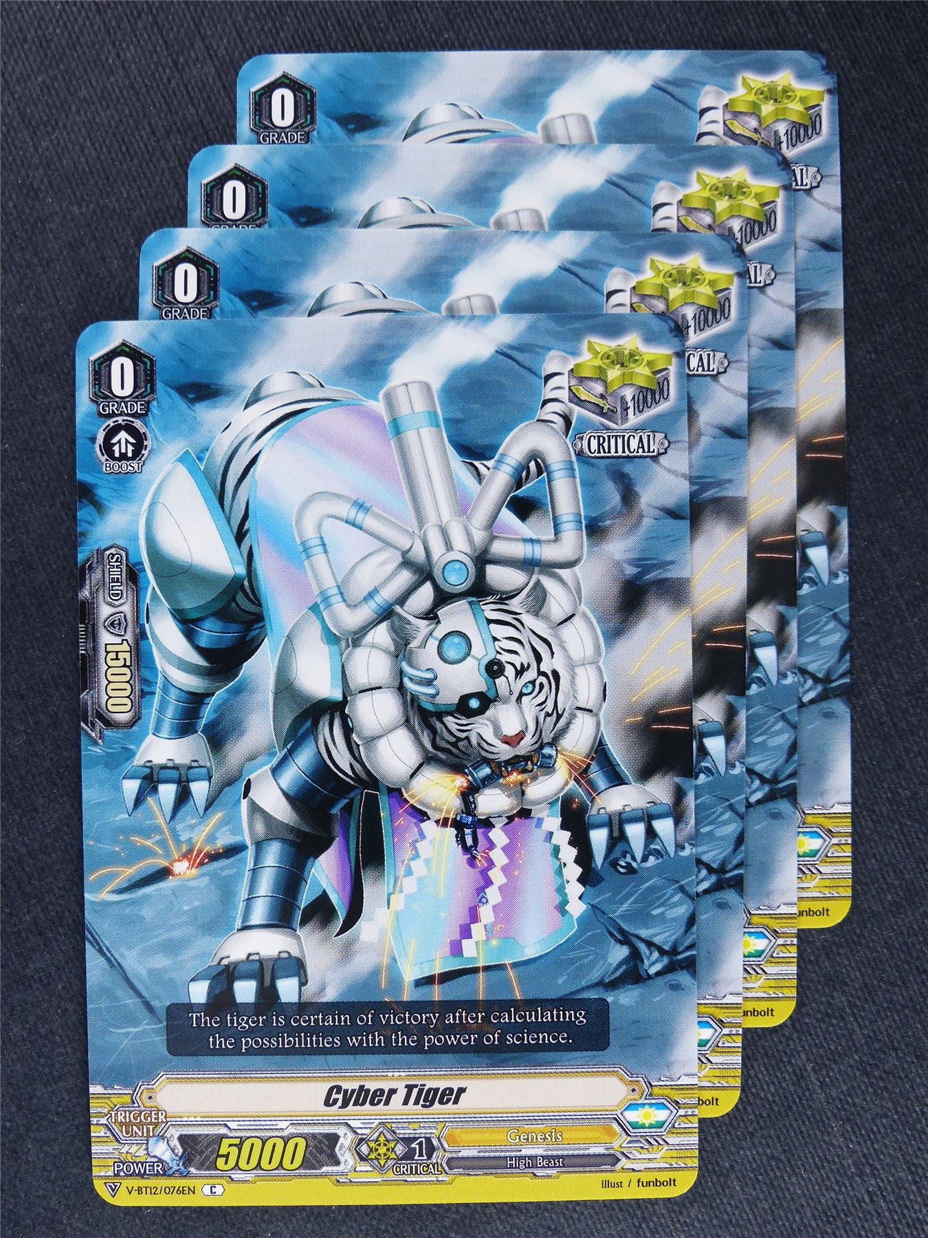 Cyber Tiger x4