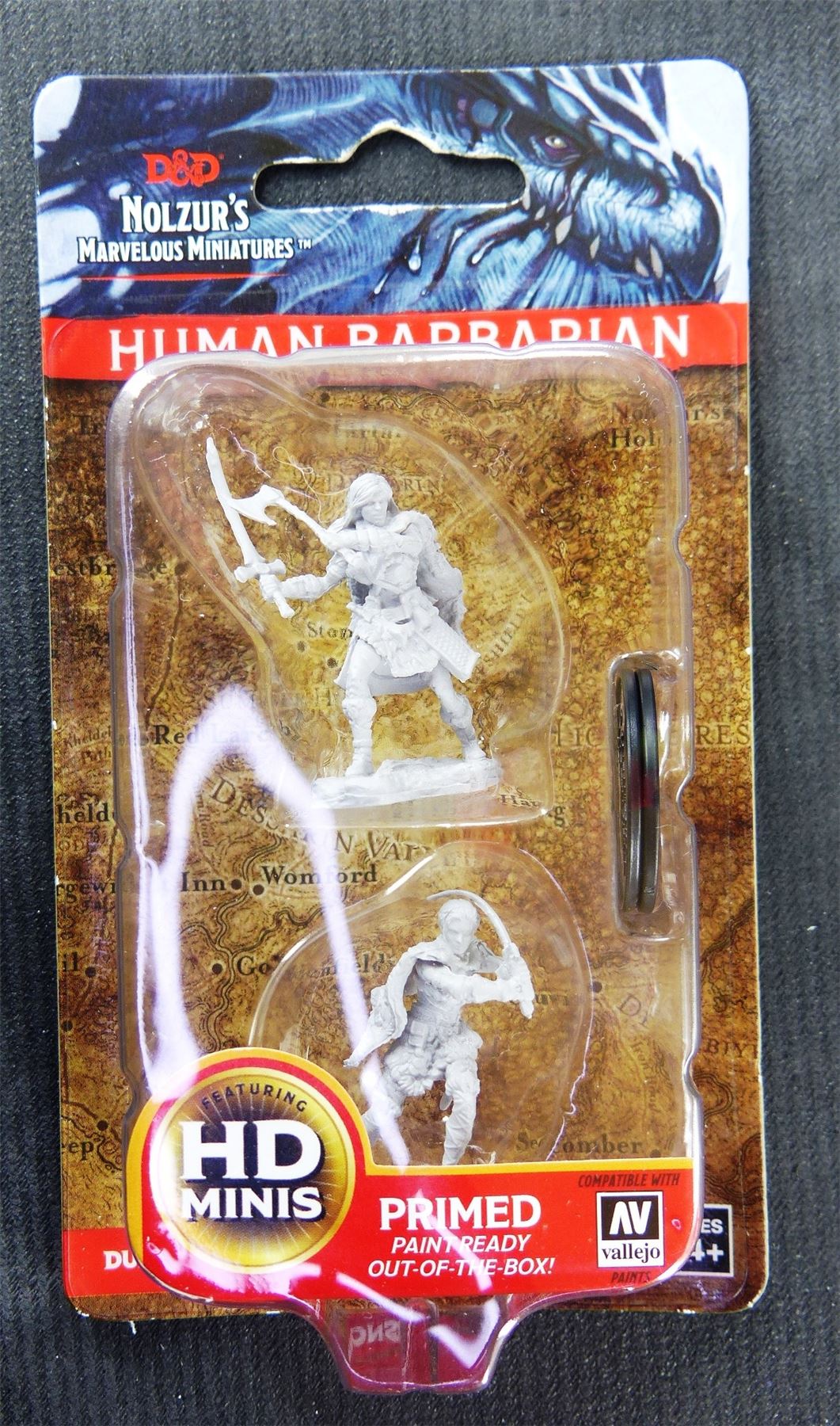 Human Barbarian - Nolzurs Marvelous Miniature #W0