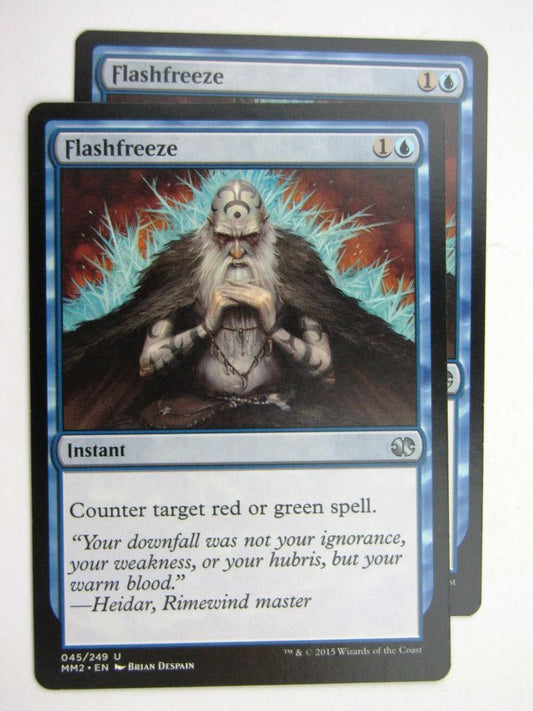 MTG MODERN MASTERS TWO: FLASHFREEZE x2 # 28A56