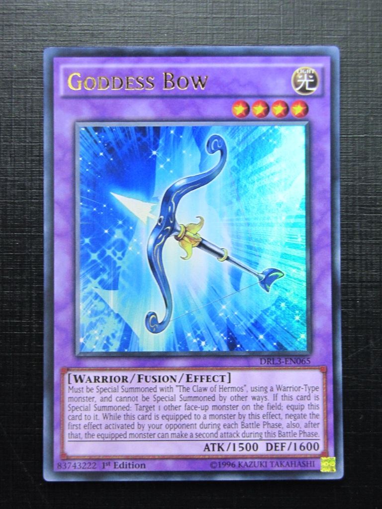 Yugioh Cards: GODDESS BOW DRL3 ULTRA RARE # 21E93