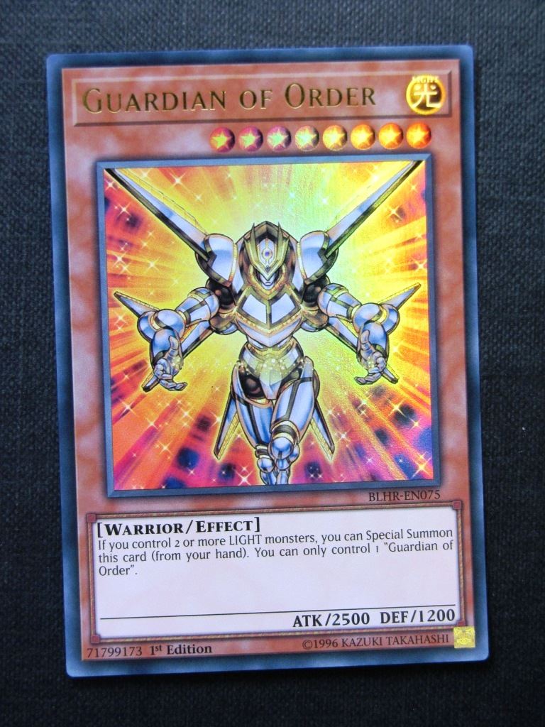 Guardian of Order BLHR Ultra Rare - 1st ed - Yugioh Cards #1I2