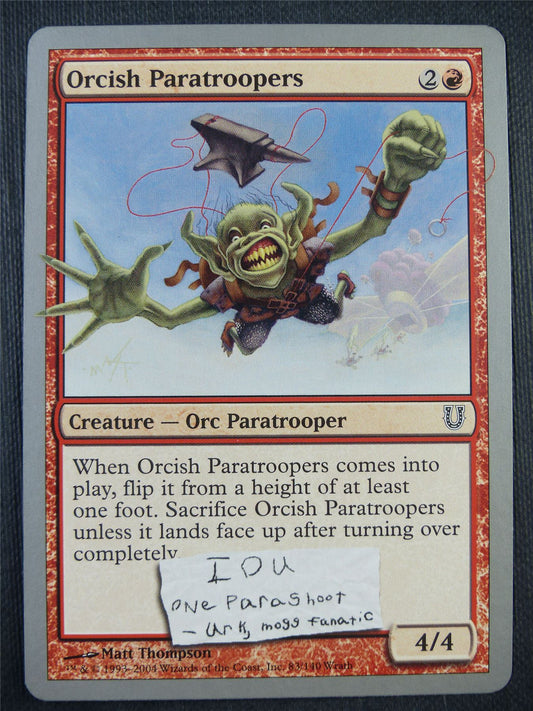 Orcish Paratroopers - Mtg Card #9DW