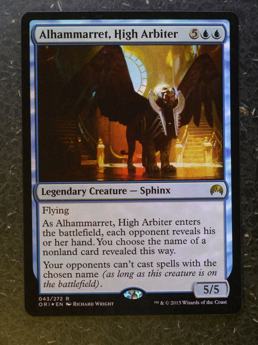 MTG Magic Cards: ALHAMMARRET, HIGH ARBITER # 8A16