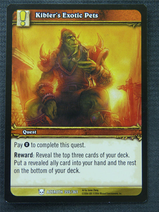 Kiblers Exotic Pets - Common - World Of Warcraft #1GV