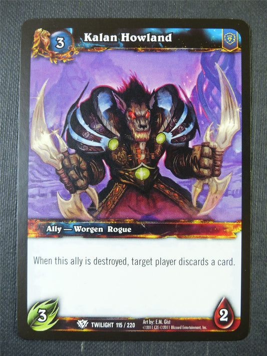 Kalan Howland 115/220 - WoW Card #16M
