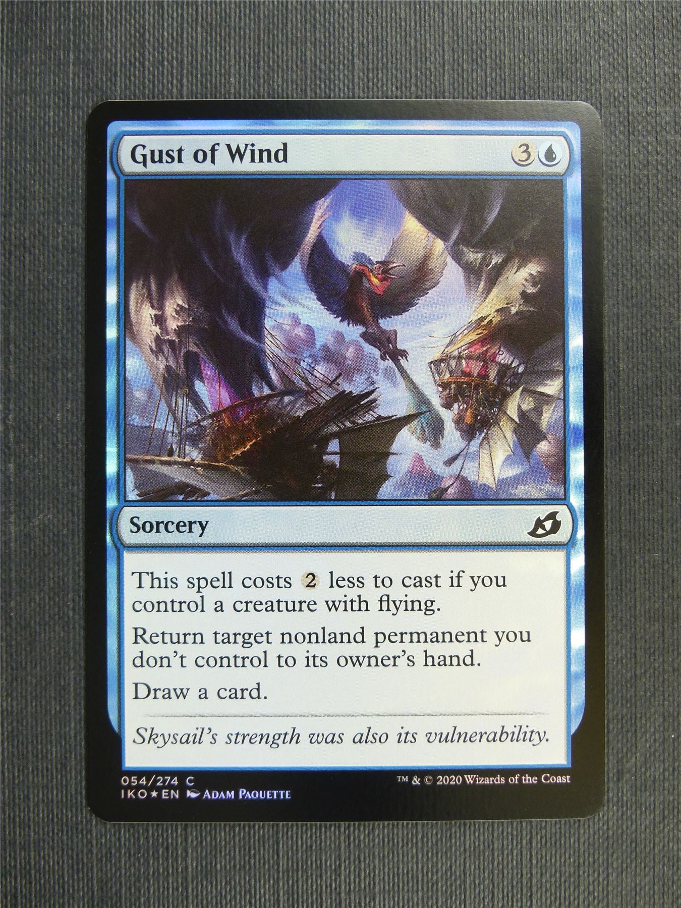 Gust of Wind Foil - IKO Mtg Card