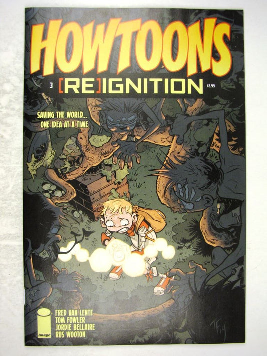 Image Comic: HOWTOONS [RE]IGNITION #3 OCTOBER 2014 # 17G60