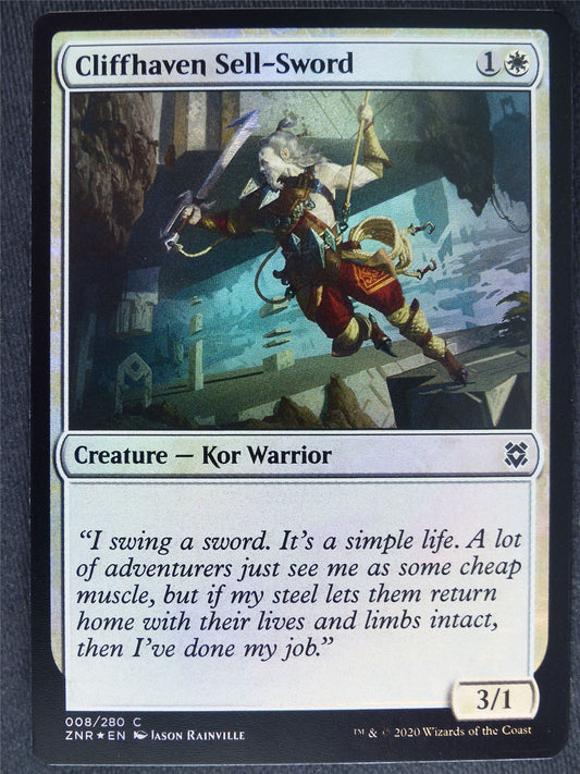 Cliffhaven Sell-Sword Foil Mint - Mtg Magic Cards #F