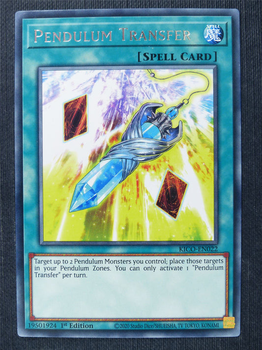 Pendulum Transfer KICO Rare - 1st ed Yugioh Cards #355