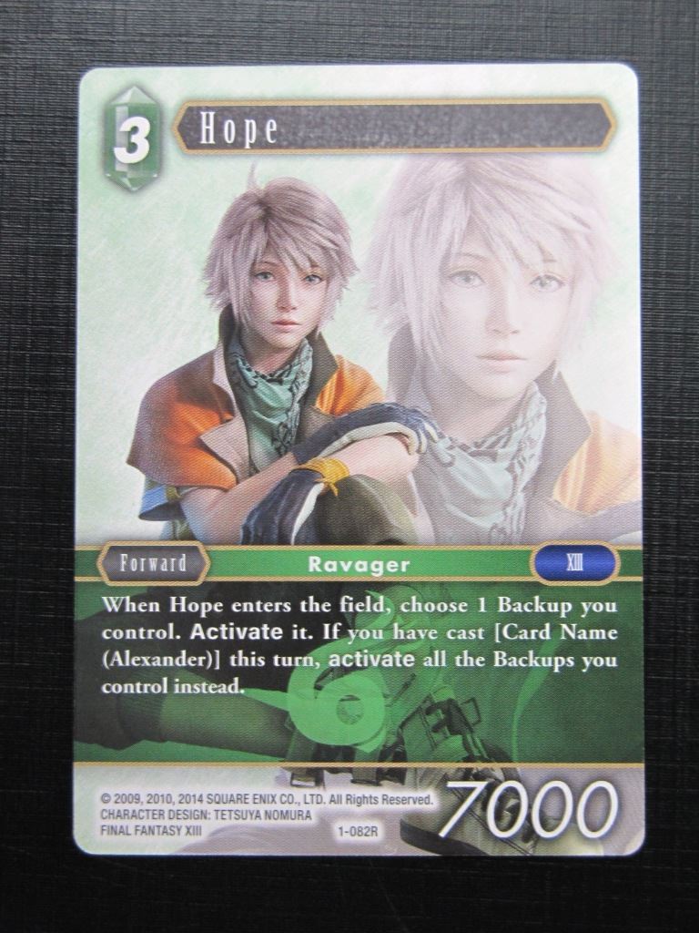 Final Fantasy Cards: HOPE 1-082R # 25B56