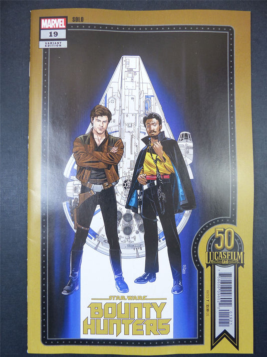 STAR Wars: Bounty Hunters #19 50th lucasfilm anni - March 2022 - Marvel Comics #5KH