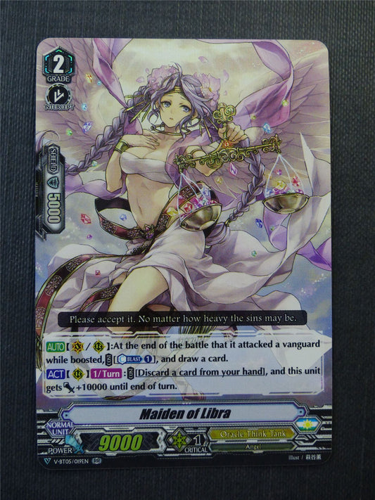 Maiden of Libra V-BT05 RR - Vanguard Cards #YX