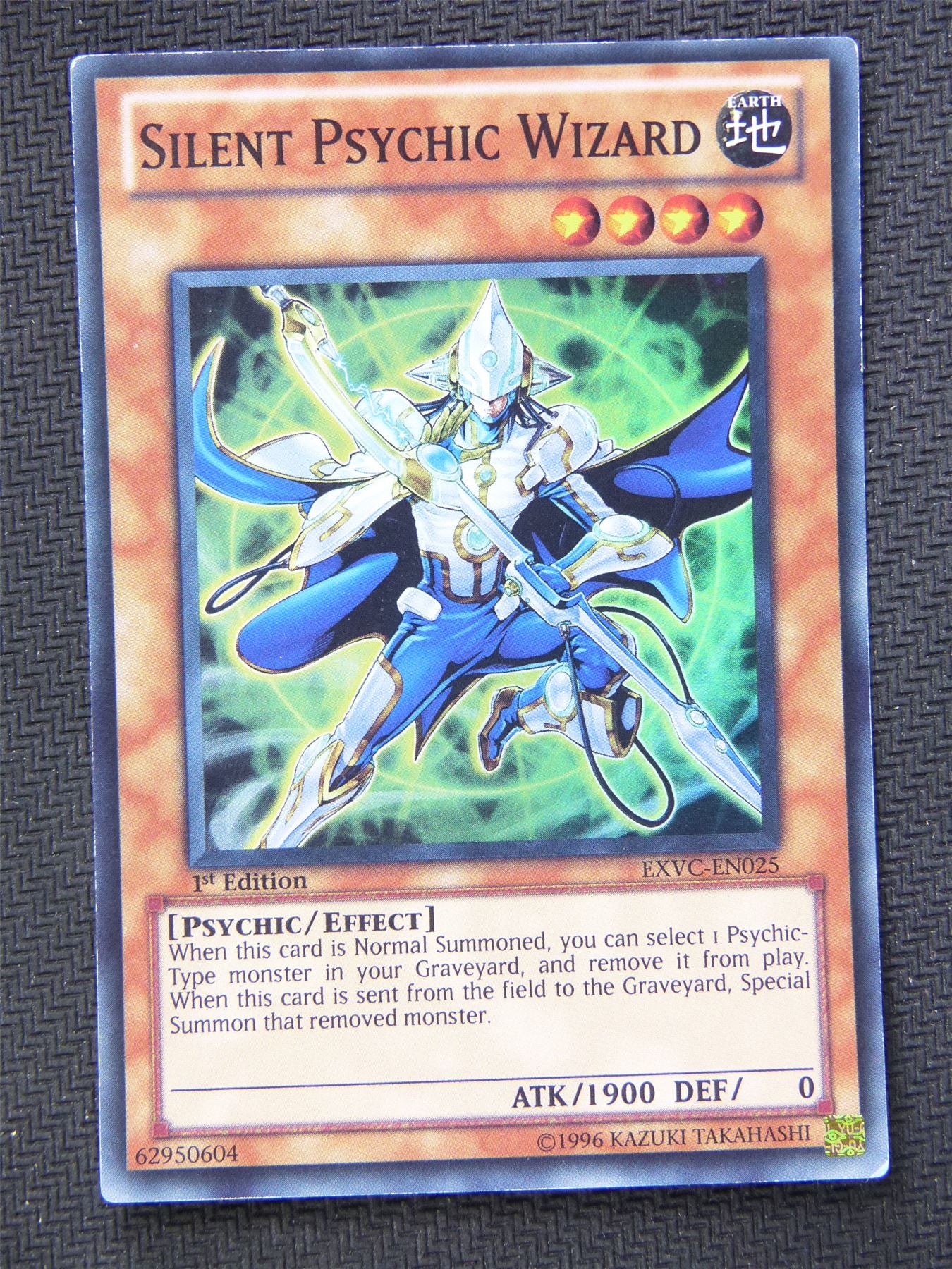 Silent Psychic Wizard EXVC - Super Rare - Yugioh Card #5LW