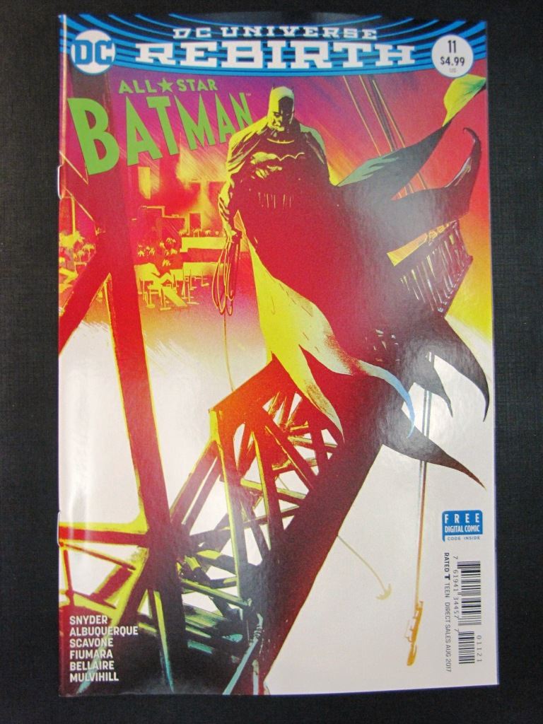 DC Comics: ALL-STAR BATMAN #11 AUGUST 2017 # 1C54