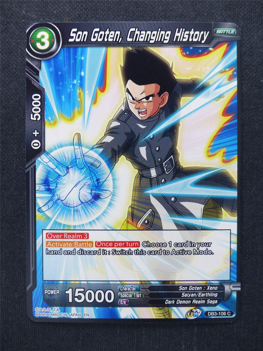 Son Goten Changing History
