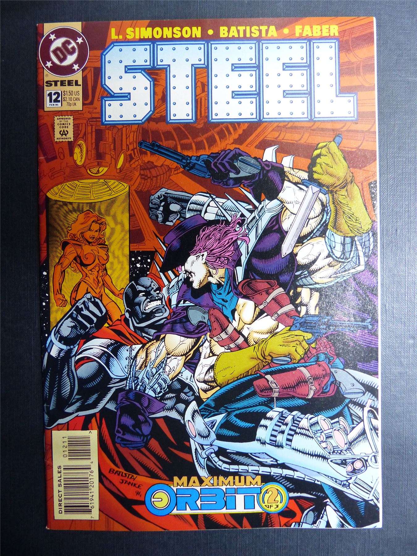 STEEL #12 - DC Comics #2F