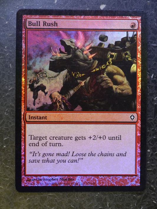MTG Cards: BULL RUSH FOIL # 5D98