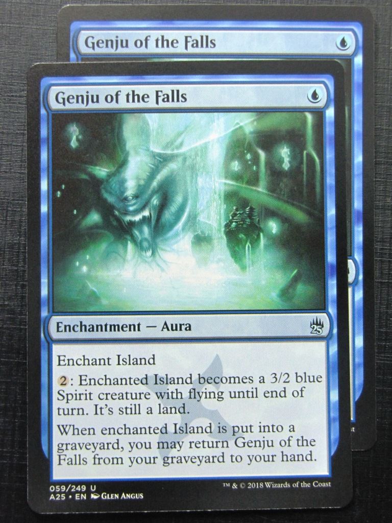Genju of the Falls x2 - Masters 25 - Mtg Card # 10A59