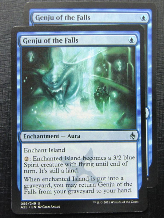 Genju of the Falls x2 - Masters 25 - Mtg Card # 10A59