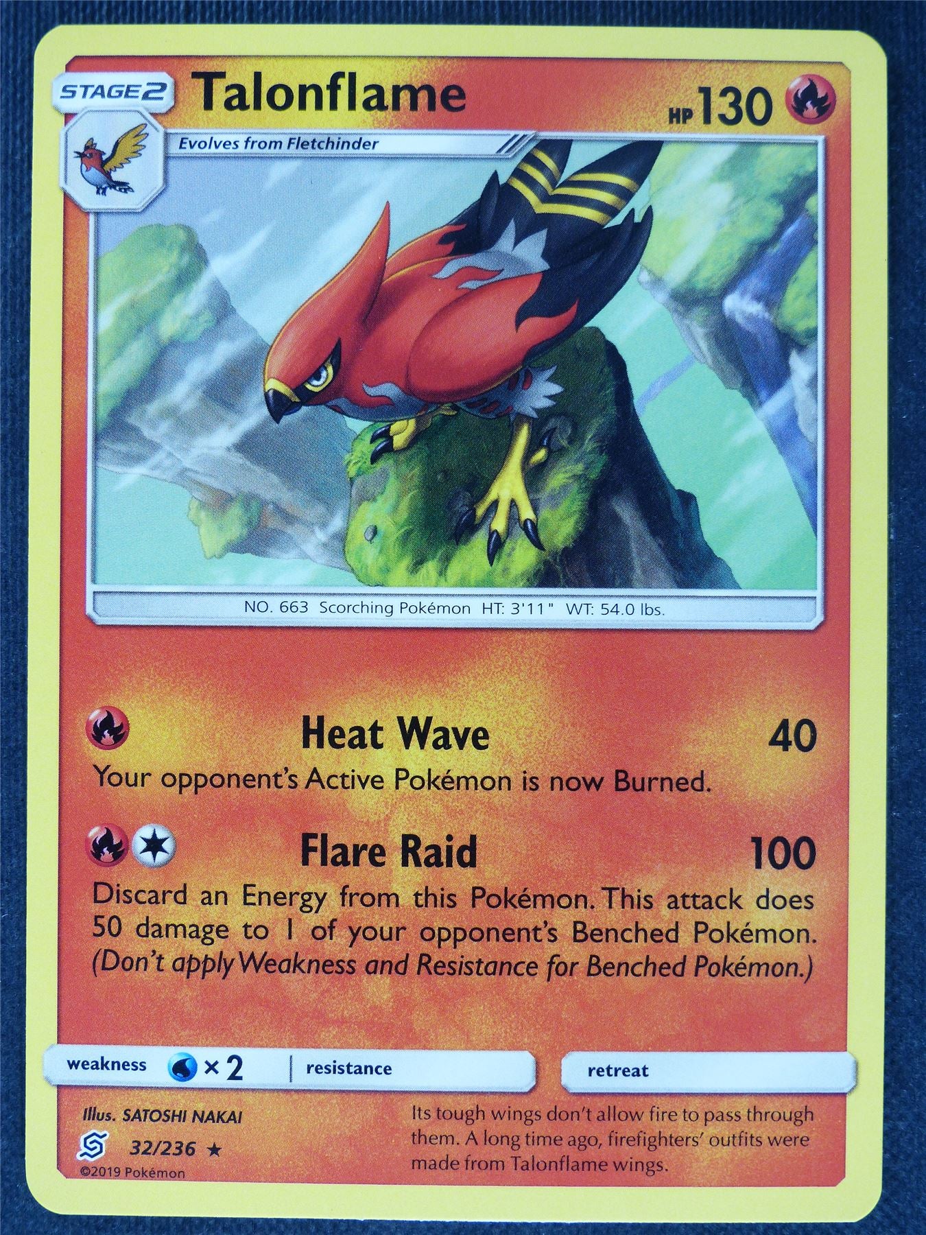 Talonflame 32/236 - Pokemon Cards #BL