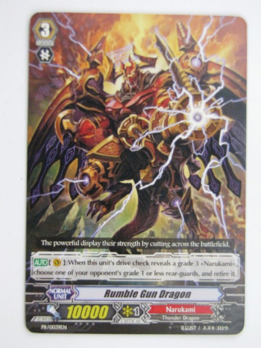 Vanguard Cards: RUMBLE GUN DRAGON Promo # 35F36