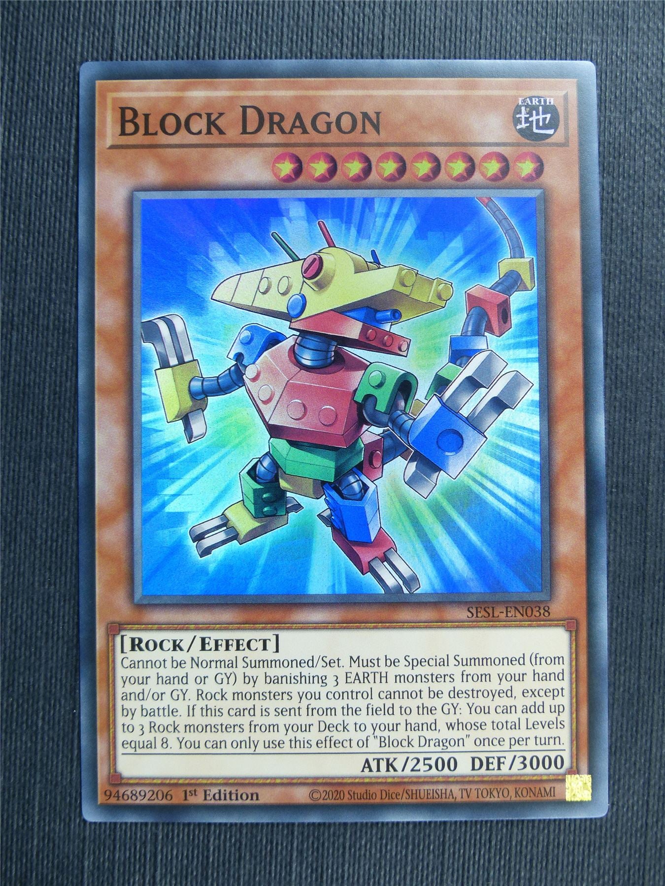 Block Dragon - SESL Yugioh Card