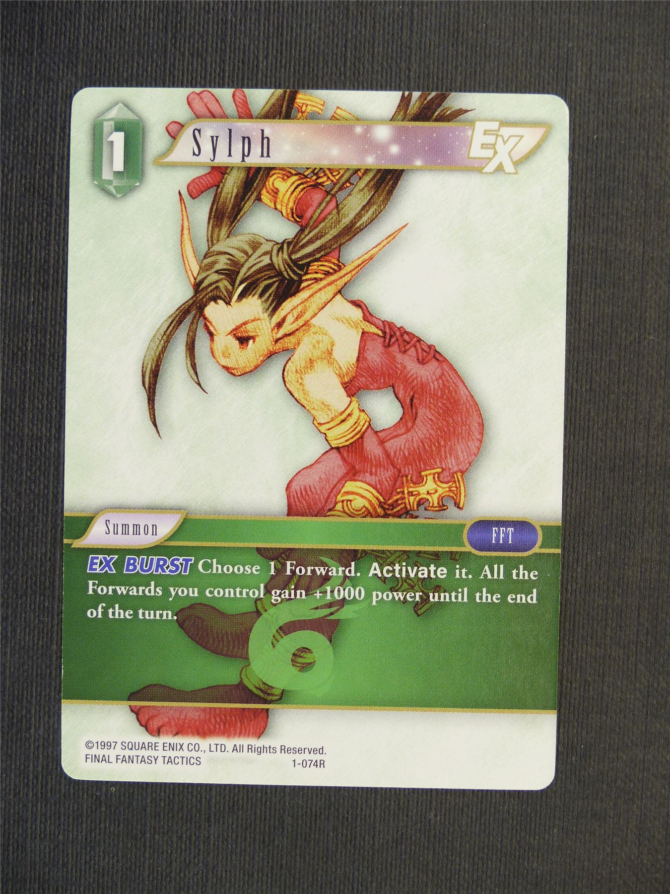 Sylph 1-074R - Final Fantasy Cards #5TX