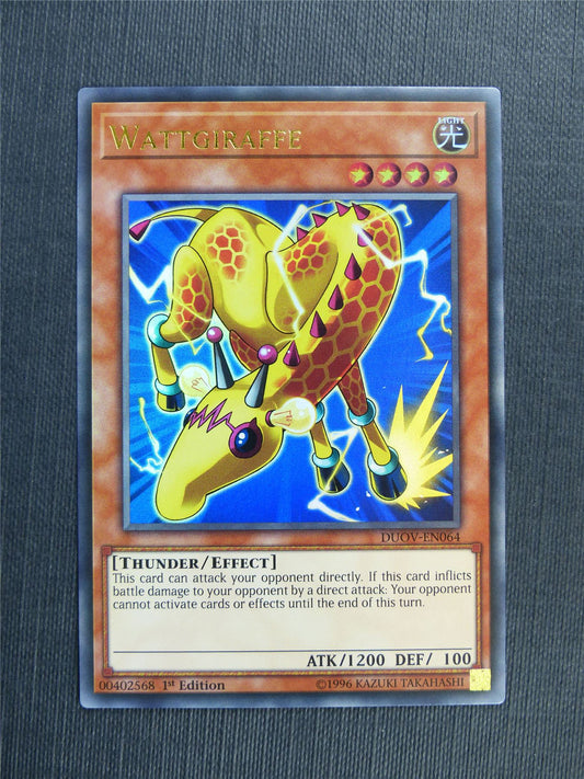 Wattgiraffe DUOV Ultra Rare - 1st ed - Yugioh Cards #2X0