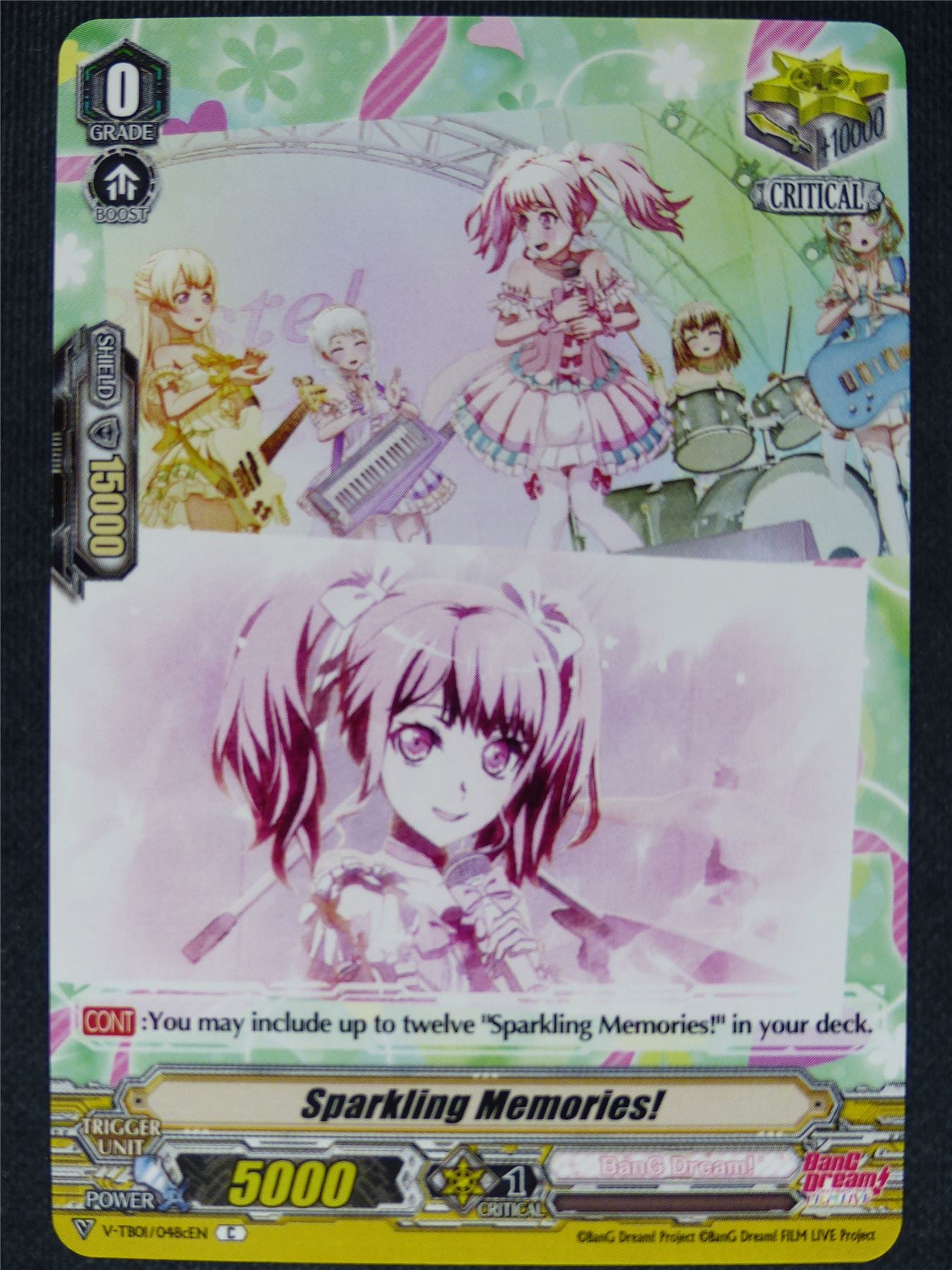 Sparkling Memories! V-TB01c C - Vanguard Cards #FP