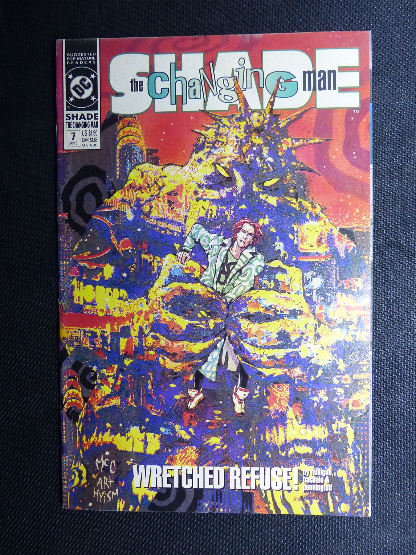 SHADE the Changing Man #7 - DC Comics #563