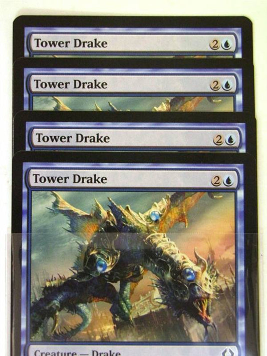 Mtg Magic the Gathering - 4x TOWER DRAKE