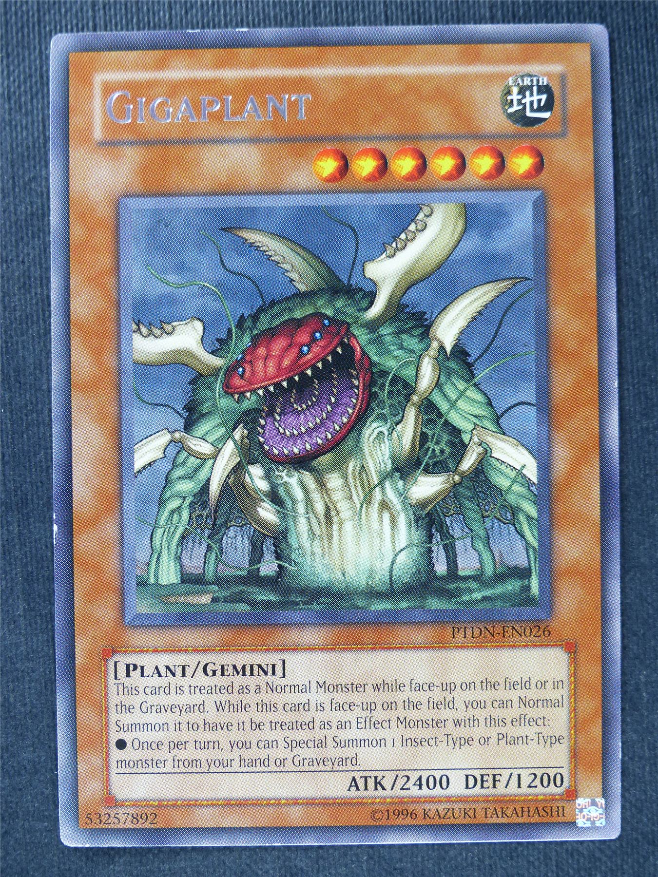 Gigaplant PTDN Rare - Yugioh Cards #4G