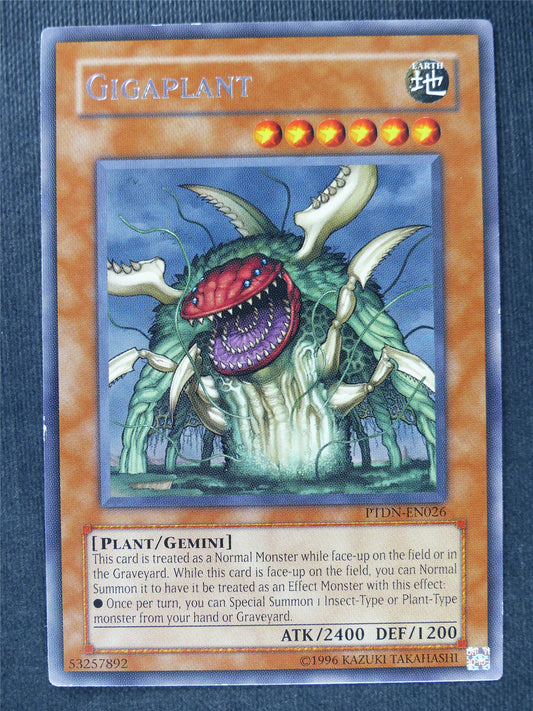 Gigaplant PTDN Rare - Yugioh Cards #4G