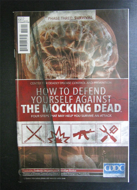 How To Defend Yourself Against The Mocking dead #3 - Dynamite - COMICS # 3F23