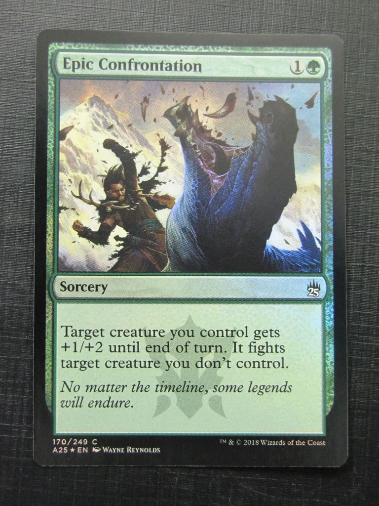 Epic Confrontation Foil - Masters 25 - Mtg Card # 10A8