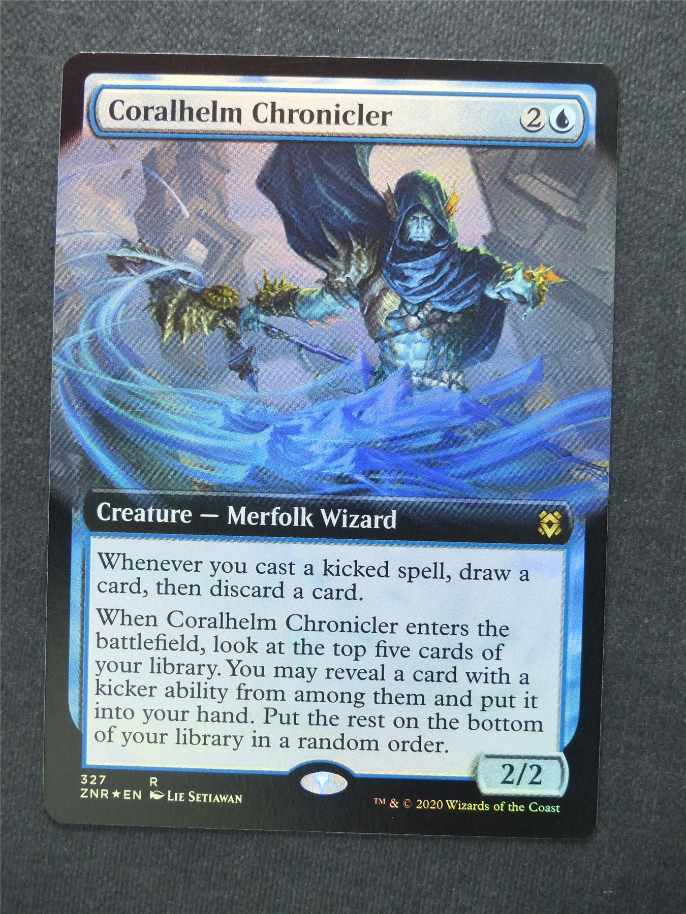 Coralhelm Chronicler Showcase Foil - Mtg Magic Cards #AF