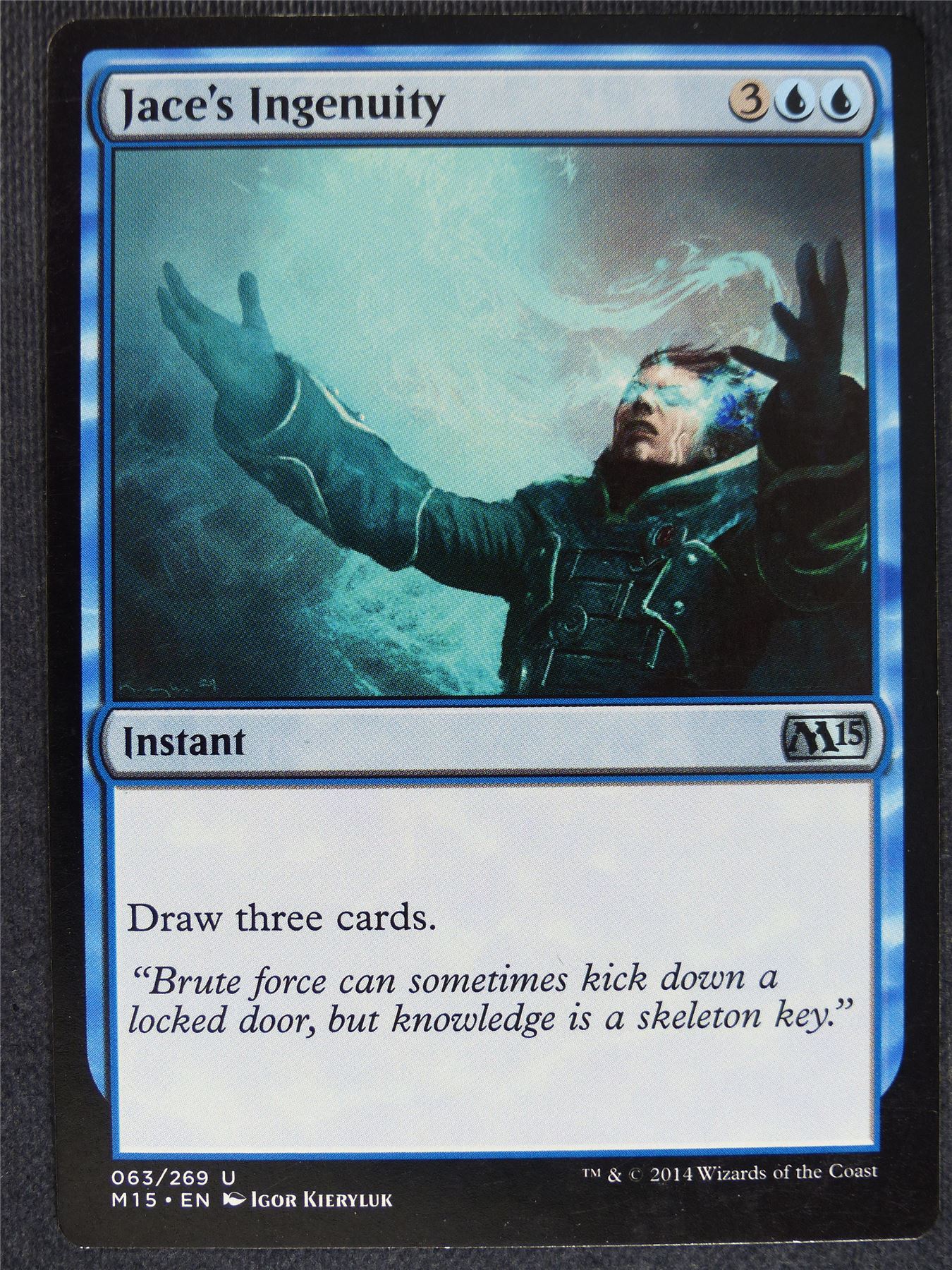 Jace's Ingenuity - Mtg Magic Cards #G6