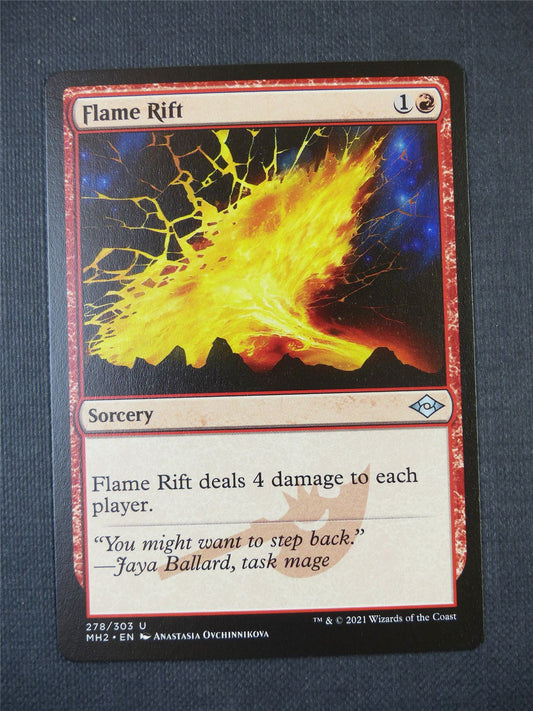 Flame Rift - Uncommon - Mtg Card #52T