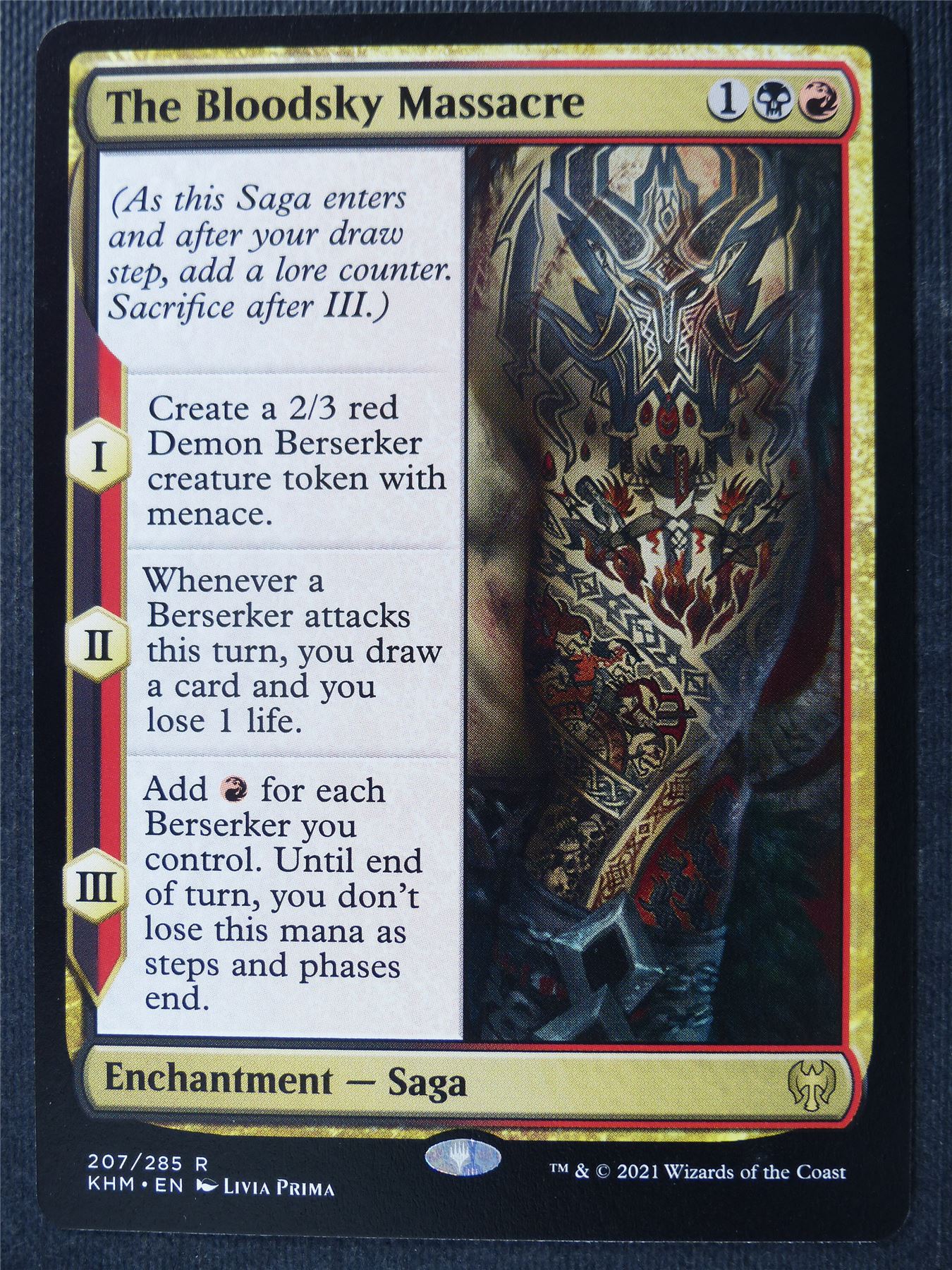 The Bloodsky Massacre - Mtg Cards #4M2