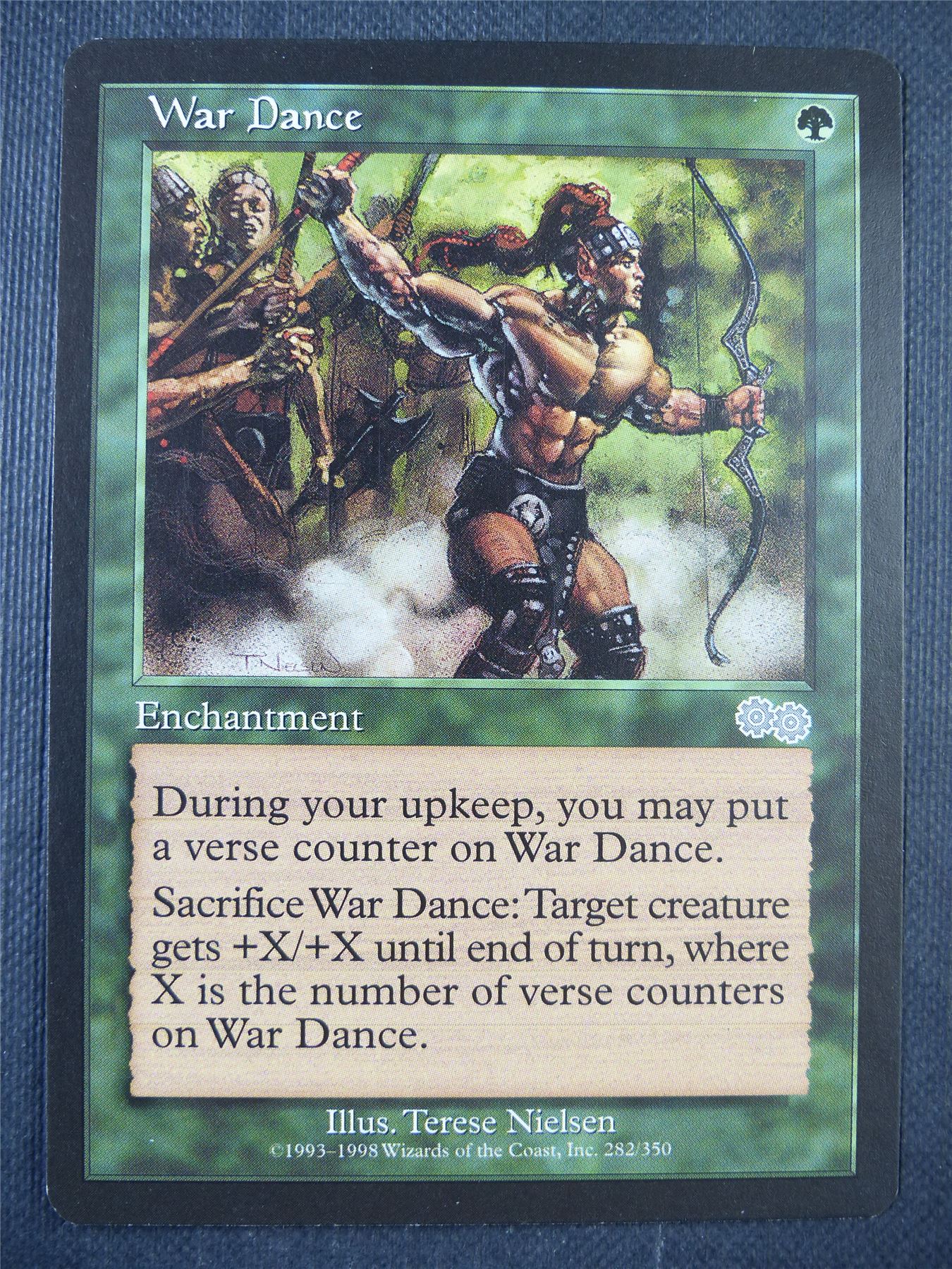 War Dance - Urza's Saga - Mtg Card #72U