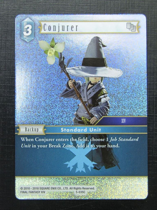 Conjurer 5-035C - Foil - Final Fantasy Card # 11C16